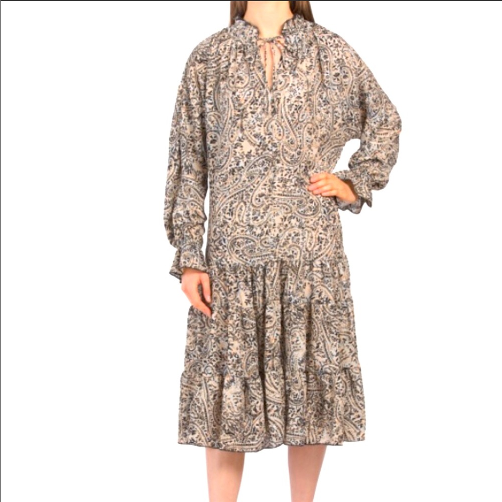NWT OPT Prairie Midi Dress